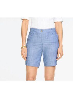 TALBOTS chambray perfect shorts size 6